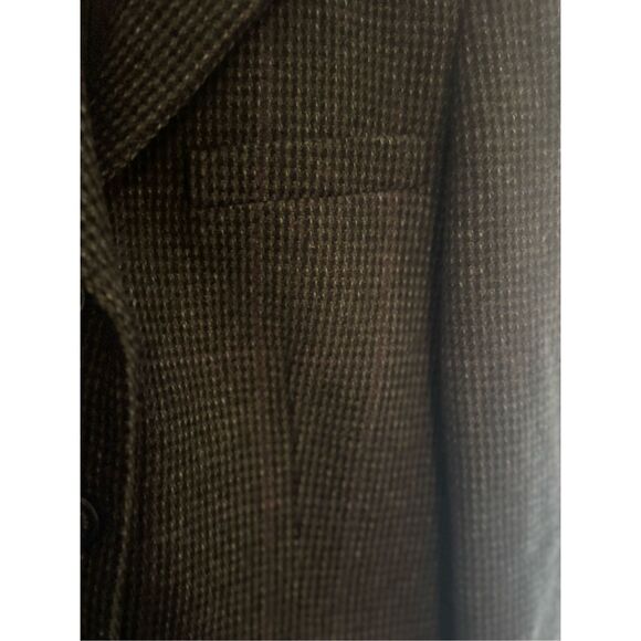 Lauren Ralph Lauren Wool Herringbone Equestrian Blazer Velvet  Vintage - Size6 - Picture 2 of 14